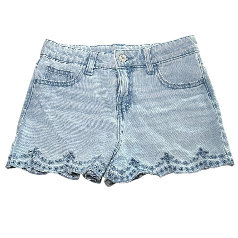 Light Blue Denim Girl’s Shorts